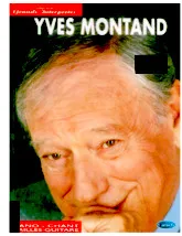 télécharger la partition d'accordéon COLLECTION GRANDS INTERPRÈTES : Yves Montand au format PDF