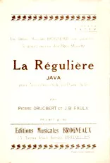 download the accordion score LA REGULIERE in PDF format