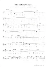 descargar la partitura para acordeón O TOI MA BELLE OCCITANIE en formato PDF