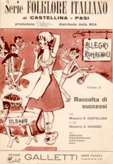 scarica la spartito per fisarmonica Serie Folklore Italiano V 2 in formato PDF