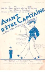 download the accordion score Avant d'être capitaine in PDF format