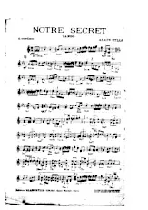 download the accordion score NOTRE SECRET in PDF format