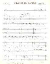 download the accordion score Fleur de lotus in PDF format