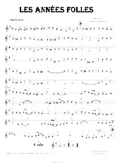 download the accordion score Les années folles in PDF format