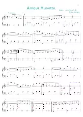 descargar la partitura para acordeón Amour Musette en formato PDF