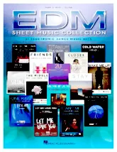 télécharger la partition d'accordéon EDM Sheet music collection - 37 electronic dance music hits au format PDF