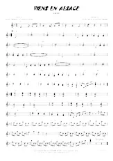 descargar la partitura para acordeón Viens en Alsace en formato PDF