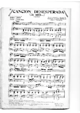 download the accordion score CANCION DESESPERADA in PDF format
