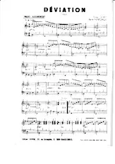 download the accordion score Déviation in PDF format