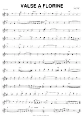descargar la partitura para acordeón Valse à Florine en formato PDF