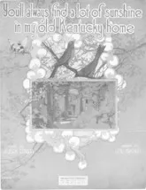 descargar la partitura para acordeón You'll always find a lot of sunshine (In my old Kentucky home) en formato PDF