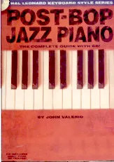 descargar la partitura para acordeón  John Valerio : Post - Bop Jazz Piano  /  2005 en formato PDF