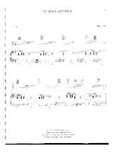 download the accordion score Te declaramos in PDF format