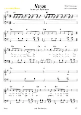 descargar la partitura para acordeón Vénus Version Bananarama en formato PDF