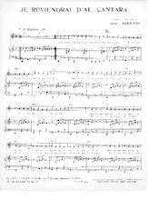 download the accordion score Je reviendrai d'Al Cantara in PDF format