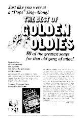 télécharger la partition d'accordéon The Best OF Golden Oldies / Complete Words And Muisic / 80 Greats Songs Of The American Musical Theatre /Arranged : For Piano / Vocal And Guitar au format PDF