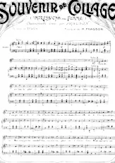 download the accordion score Souvenir de collage (Impressions d'une femme) in PDF format