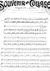 descargar la partitura para acordeón Souvenir de collage (Impressions d'une femme) en formato PDF