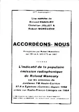 scarica la spartito per fisarmonica Accordéons-nous in formato PDF