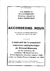 télécharger la partition d'accordéon Accordéons-nous au format PDF