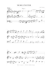 télécharger la partition d'accordéon MORGENSTER Orgel au format PDF