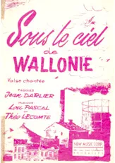 download the accordion score Sous le ciel de Wallonie in PDF format