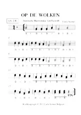 download the accordion score OP DE WOLKEN in PDF format