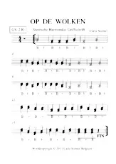 descargar la partitura para acordeón OP DE WOLKEN en formato PDF