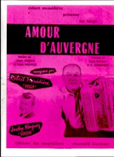 télécharger la partition d'accordéon Amour d'Auvergne au format PDF