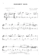 download the accordion score Allegheny Moon in PDF format