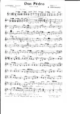 download the accordion score Don pédro in PDF format