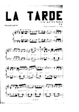 descargar la partitura para acordeón LA TARDE YA PASO en formato PDF