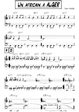 download the accordion score Un africain à ALGER in PDF format