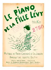 télécharger la partition d'accordéon LE PIANO DE LA FILLE LEVY au format PDF