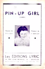 télécharger la partition d'accordéon PIN - UP GIRL au format PDF