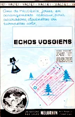 scarica la spartito per fisarmonica Echos Vosgiens in formato PDF