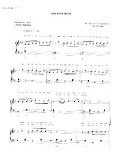 download the accordion score Souvenirs in PDF format