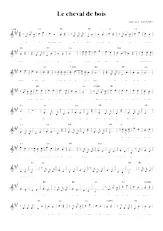 download the accordion score Le cheval de bois in PDF format