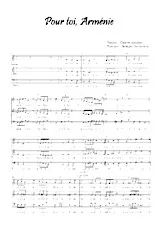 download the accordion score POUR TOI ARMÉNIE in PDF format