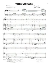 télécharger la partition d'accordéon This melody au format PDF