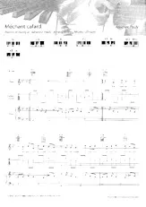 télécharger la partition d'accordéon Méchand cafard au format PDF