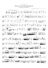 scarica la spartito per fisarmonica Dance of the Blessed Spirits (from Orfeo ed Euridice) (Piano + instruments C ) in formato PDF