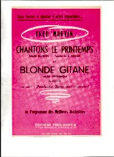 télécharger la partition d'accordéon Blonde Gitane (orchestration sans piano) au format PDF