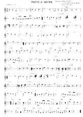 download the accordion score Photo d'Antan in PDF format