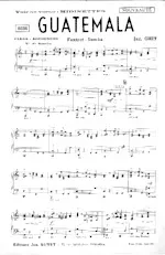 download the accordion score GUATEMALA in PDF format