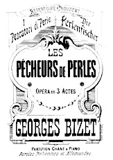 télécharger la partition d'accordéon LES PECHEURS DE PERLES  (OPERA EN 3 ACTES) au format PDF