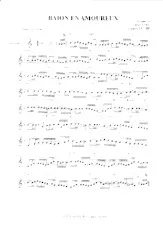descargar la partitura para acordeón Baïon en Amoureux en formato PDF