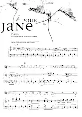 télécharger la partition d'accordéon Pour Jane au format PDF