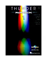 descargar la partitura para acordeón Thunder en formato PDF