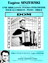 télécharger la partition d'accordéon DOM (LA MAISON) au format PDF